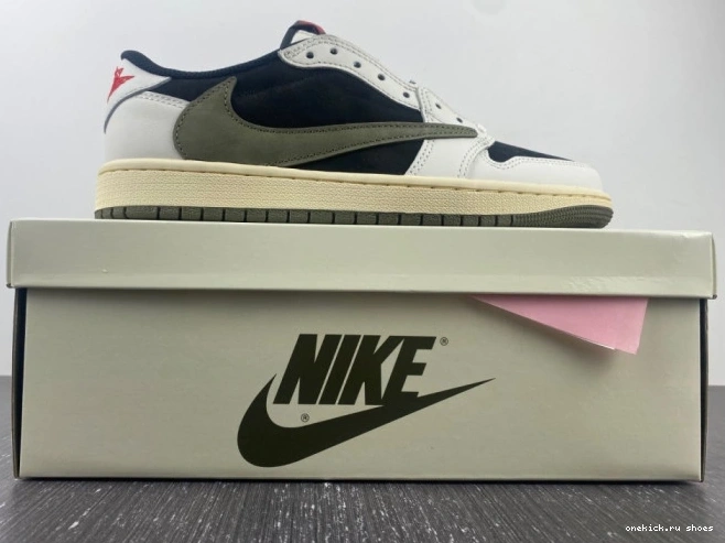 Cheap Jordan Air OG x Retro DZ4137-106 Travis Air Jordan Olive 1 Low Scott 0630